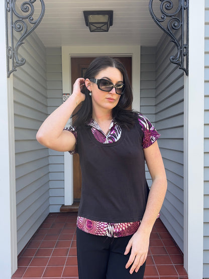90s Layered Top | Size 14