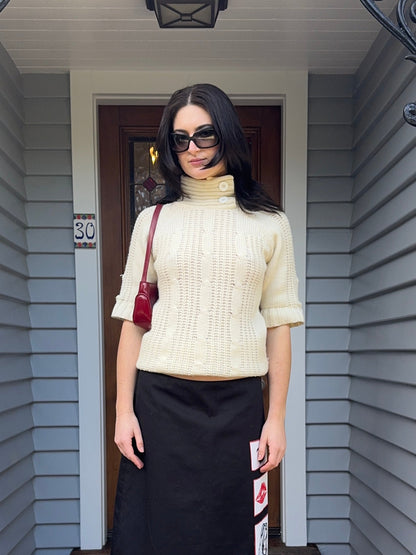 Knitted High Neck Jumper | Size S