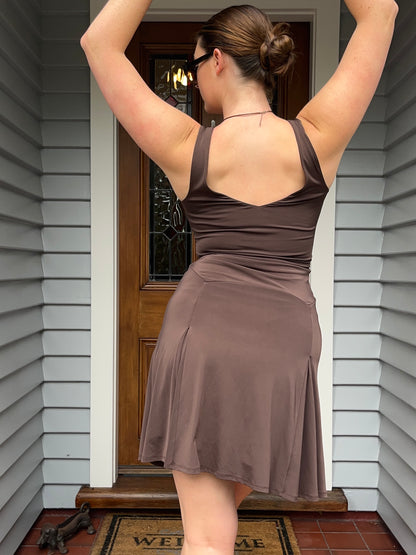 Brown Mini Dress | Size 8