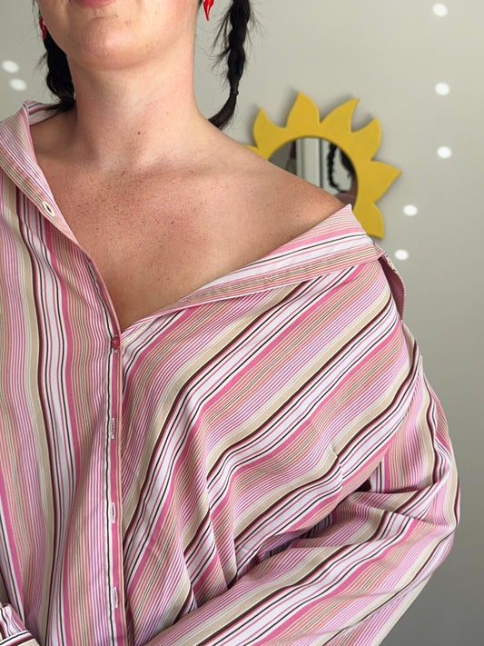 Colourful Striped Shirt | Size 12-14