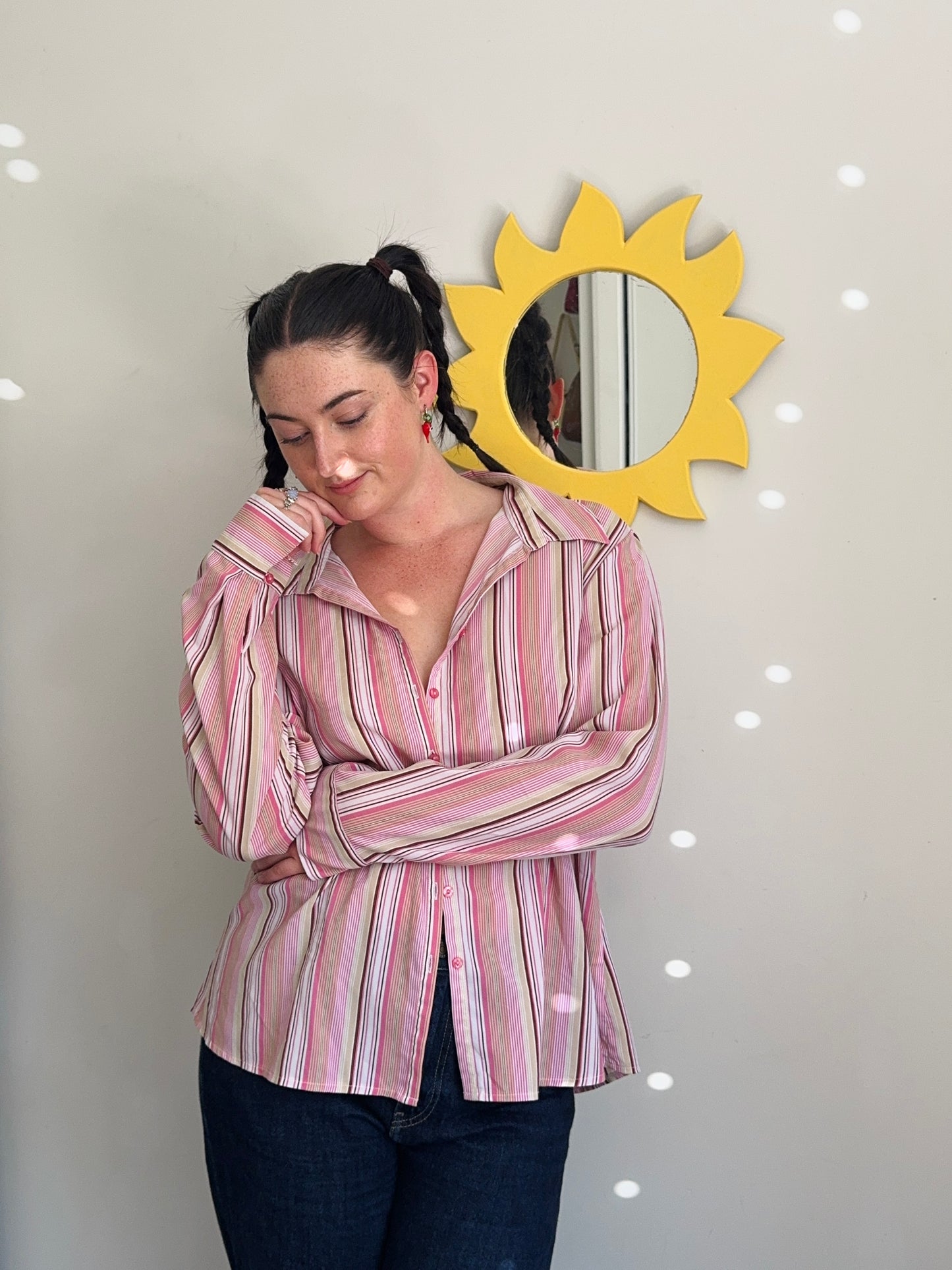 Colourful Striped Shirt | Size 12-14