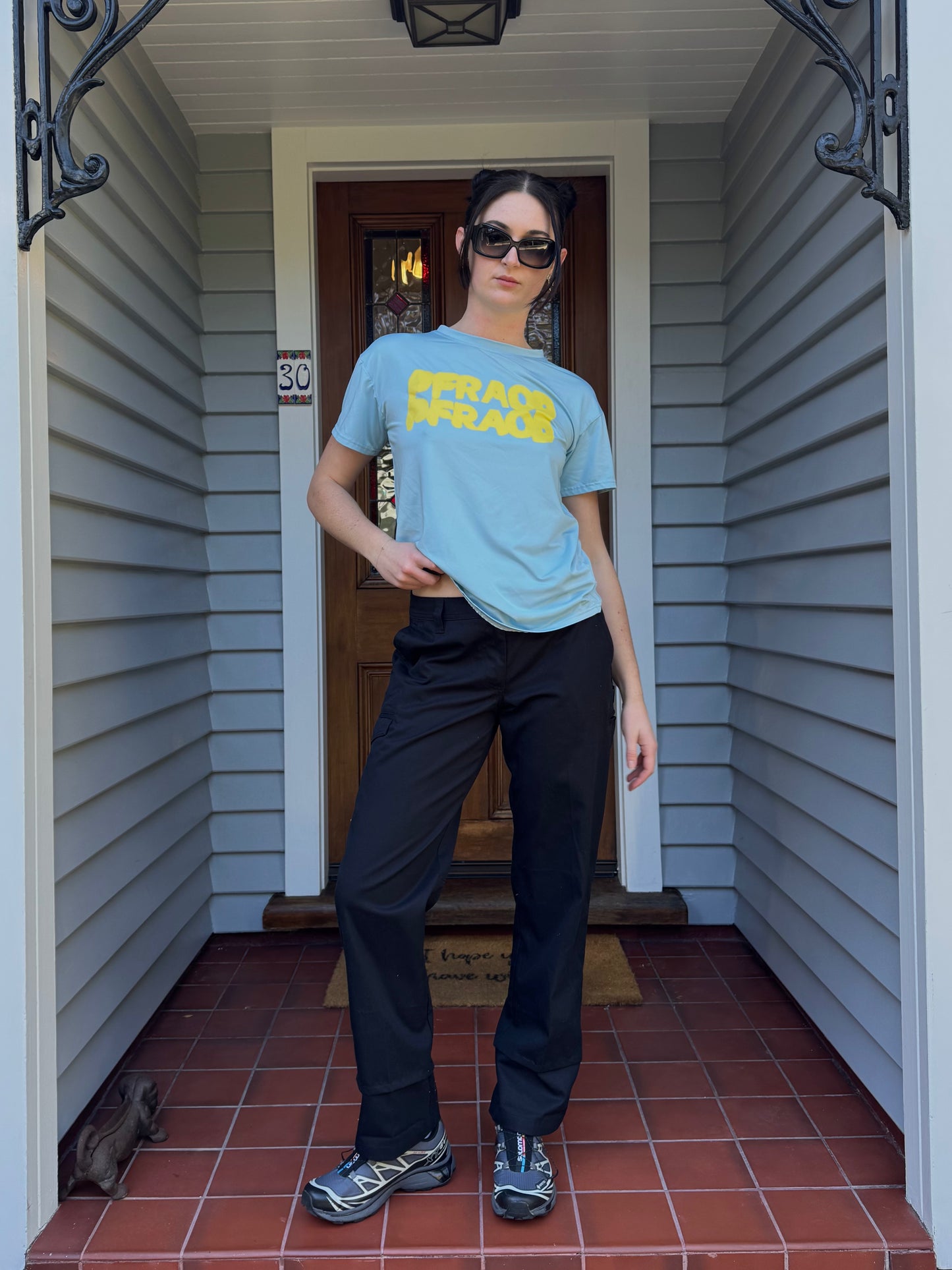 Black Cargo Pants | Size 10