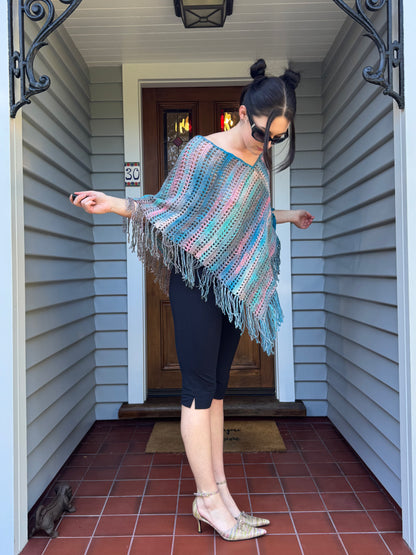 Colourful Poncho!