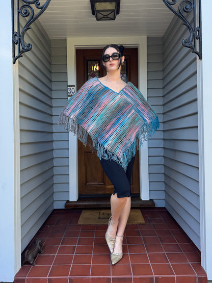 Colourful Poncho!
