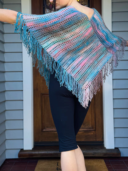 Colourful Poncho!