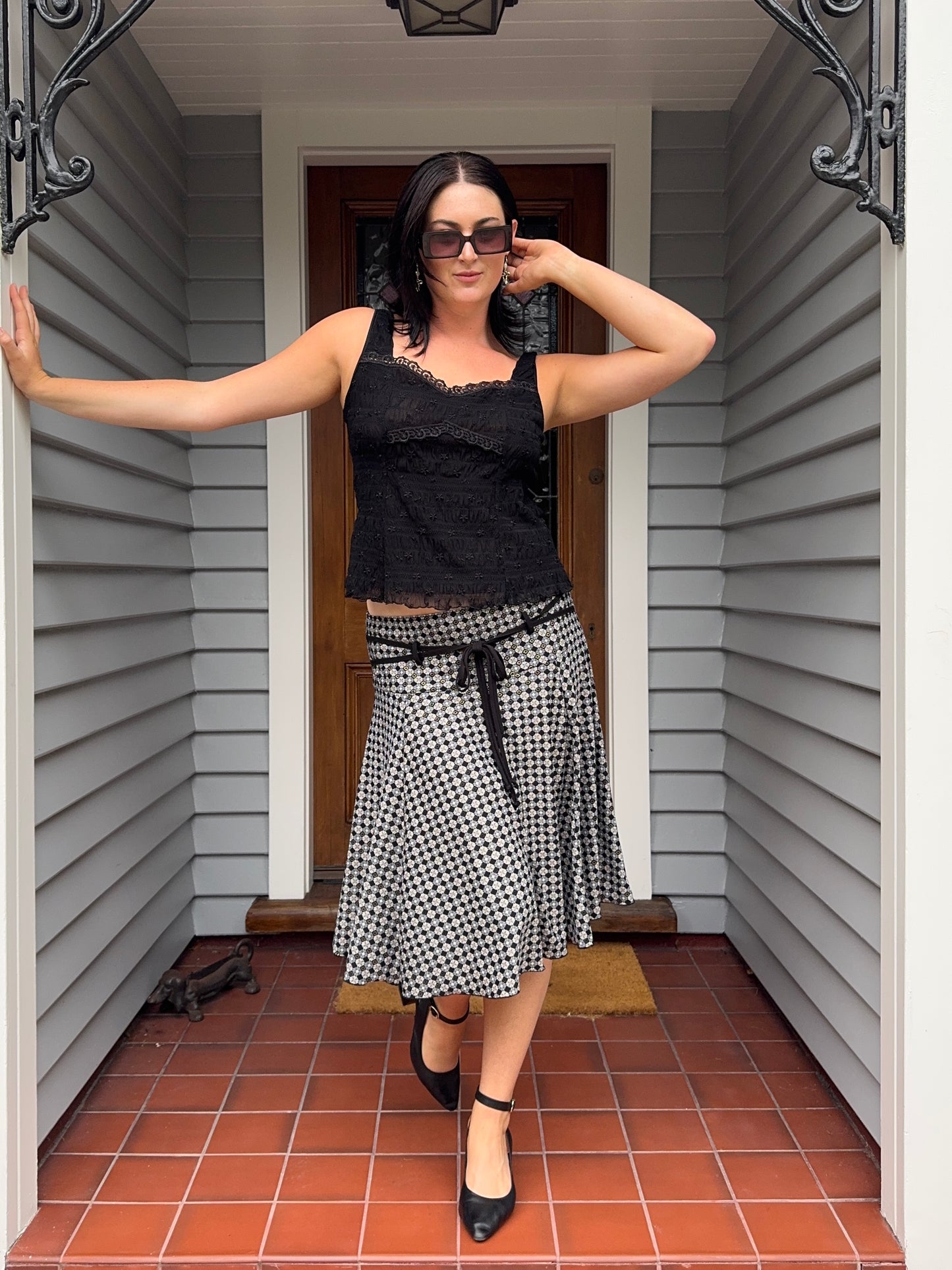 Black Lace Cami | Size 12