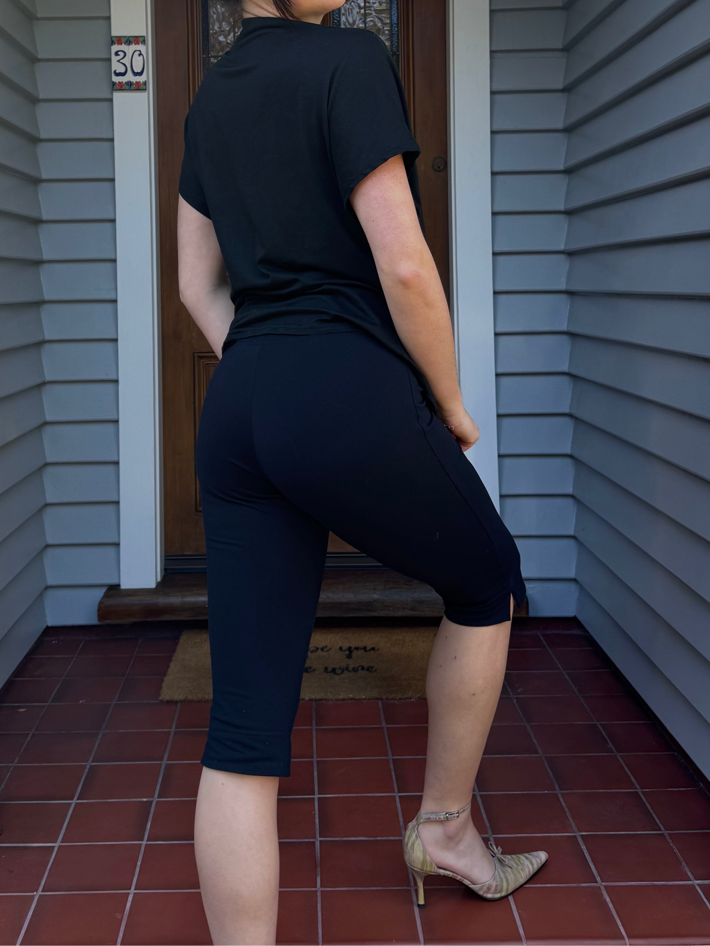 Black Capris | Size 12