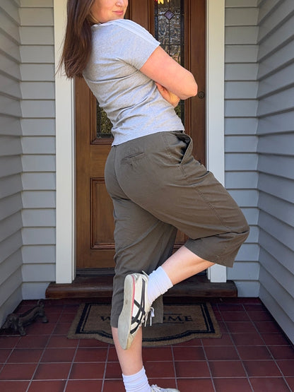 Khaki Cargo Pants | Size 12-14