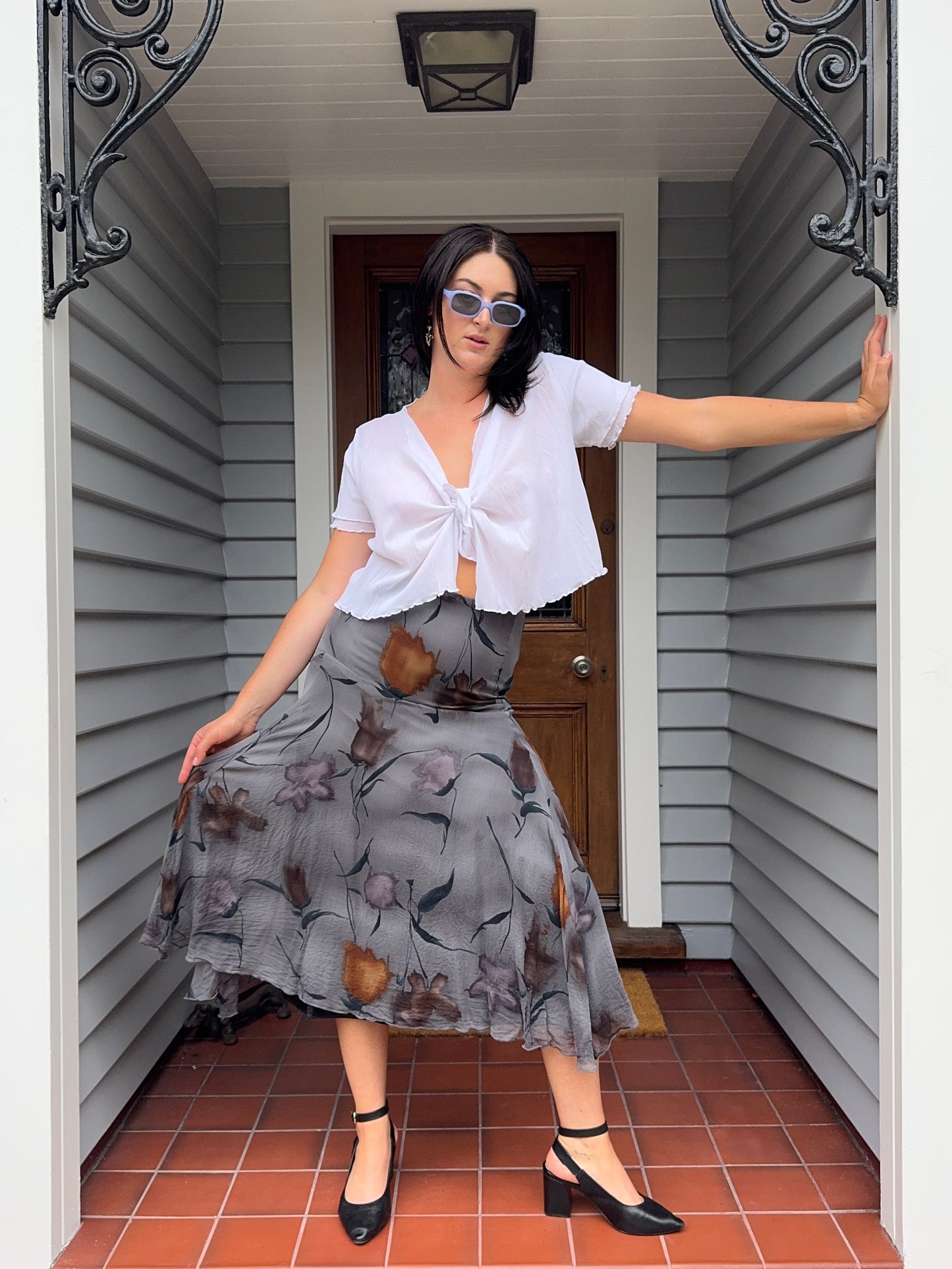 Floral Maxi Skirt | Size 10