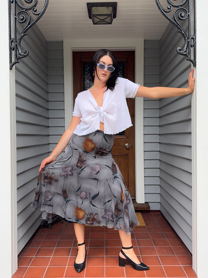 Floral Maxi Skirt | Size 10