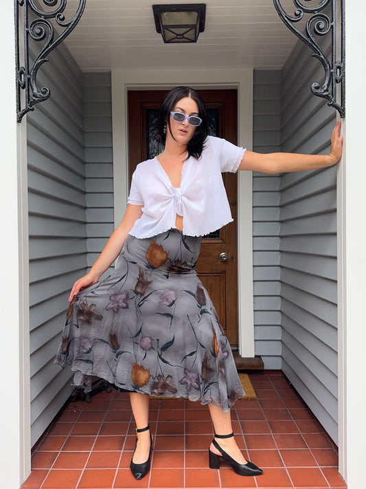 Floral Maxi Skirt | Size 10