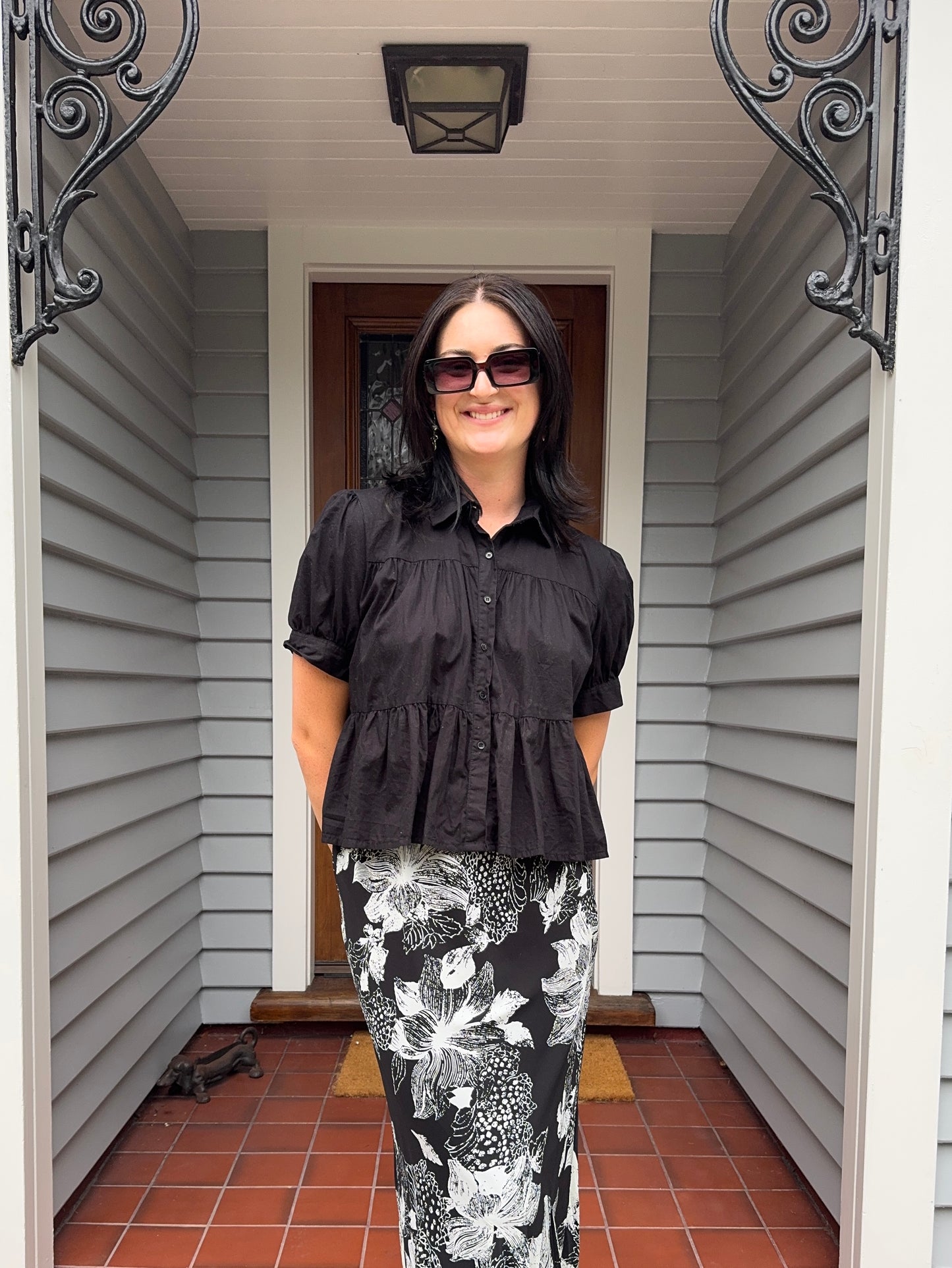 Black Blouse | Size L