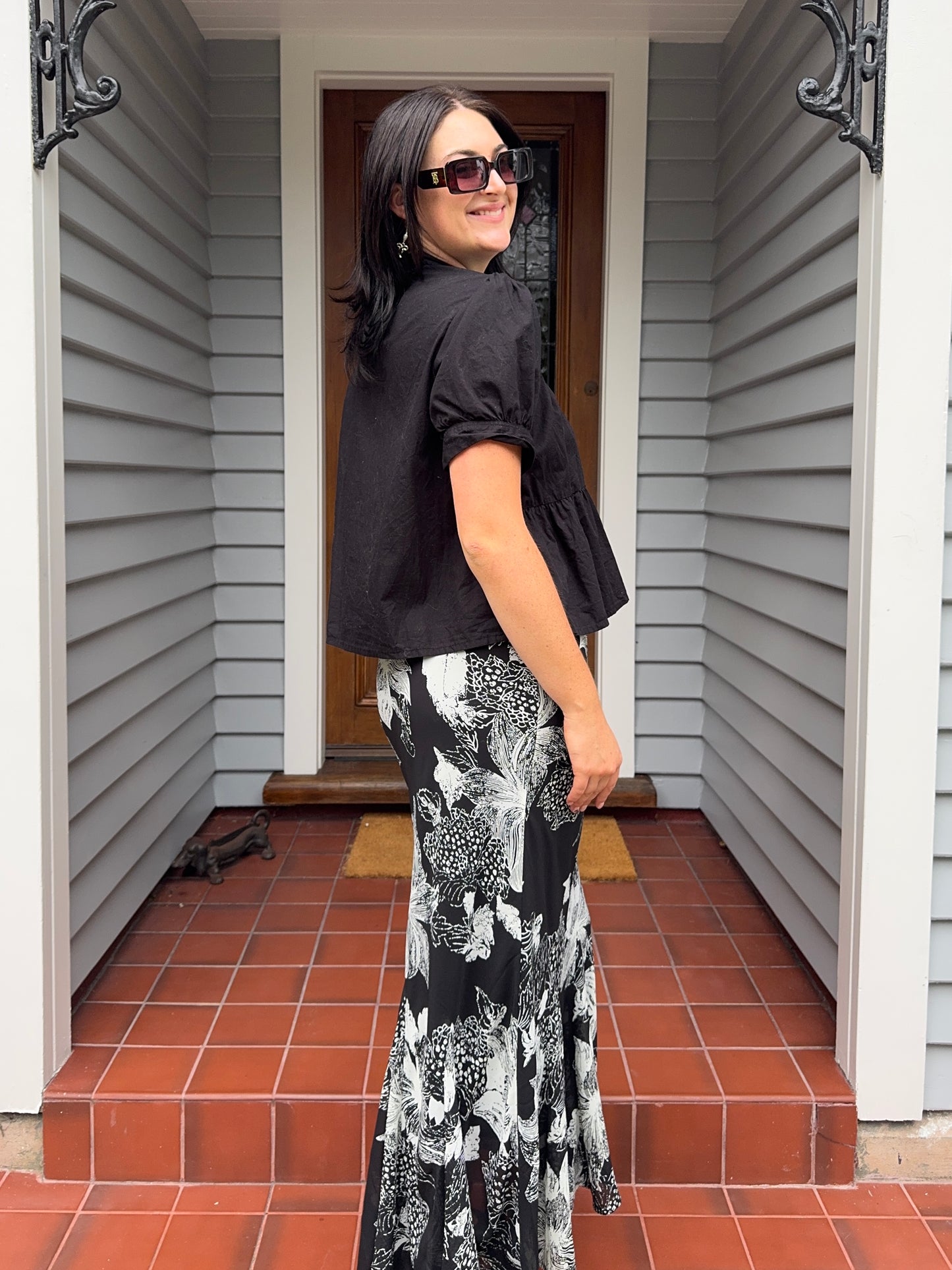 Floral Maxi Skirt | Size 14