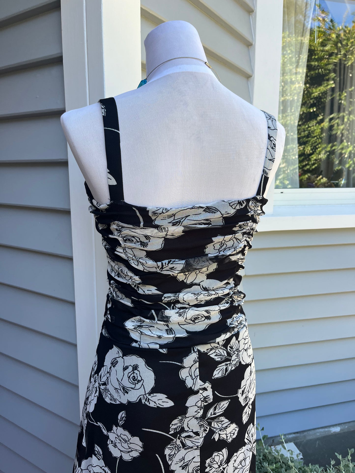Floral Midi Dress | Size Small