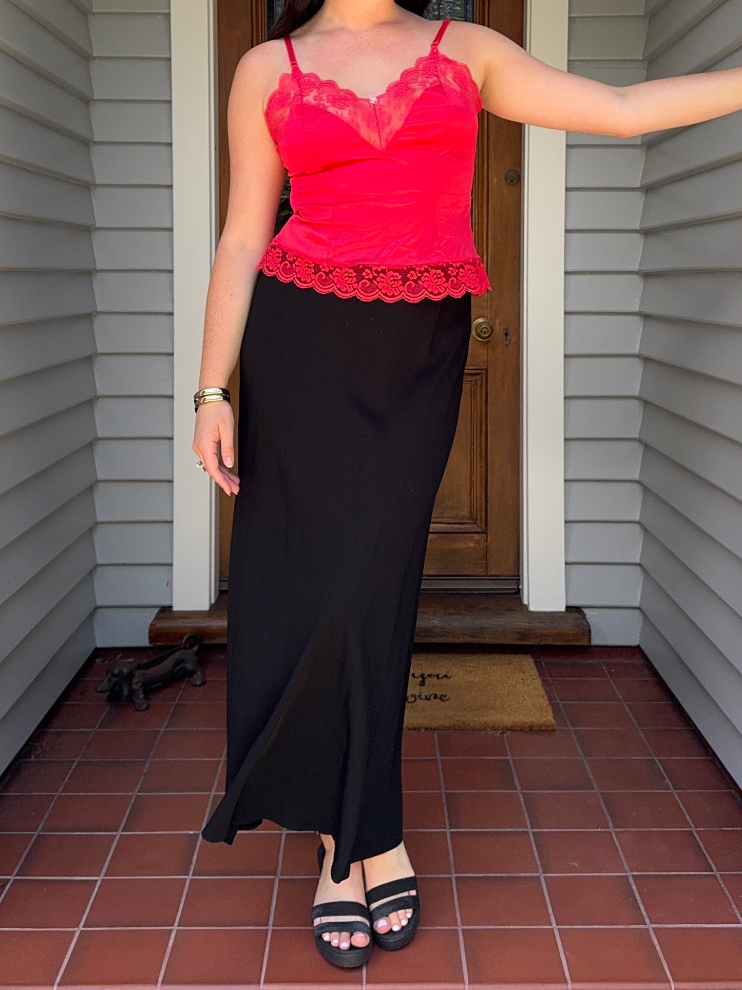 Black Maxi Skirt | Size 12