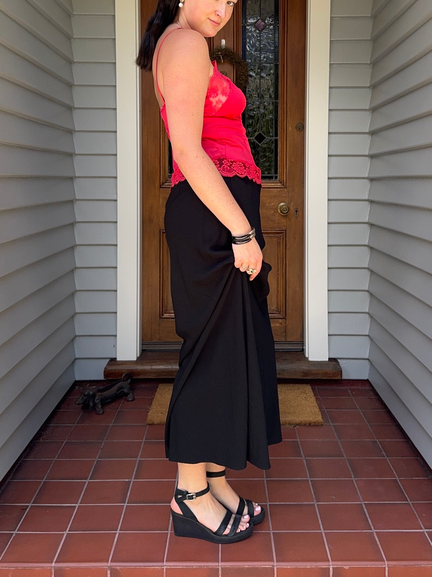 Black Maxi Skirt | Size 12