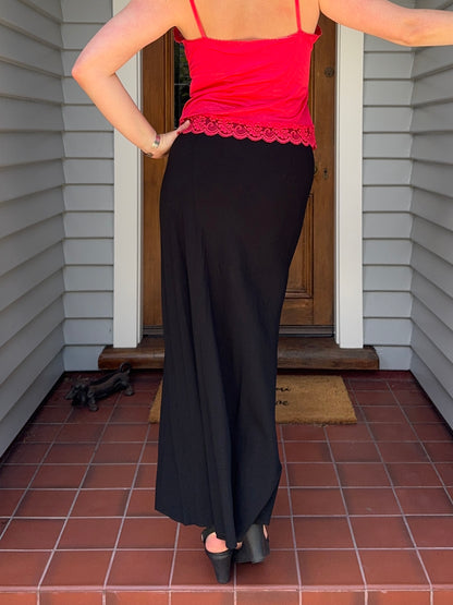 Black Maxi Skirt | Size 12