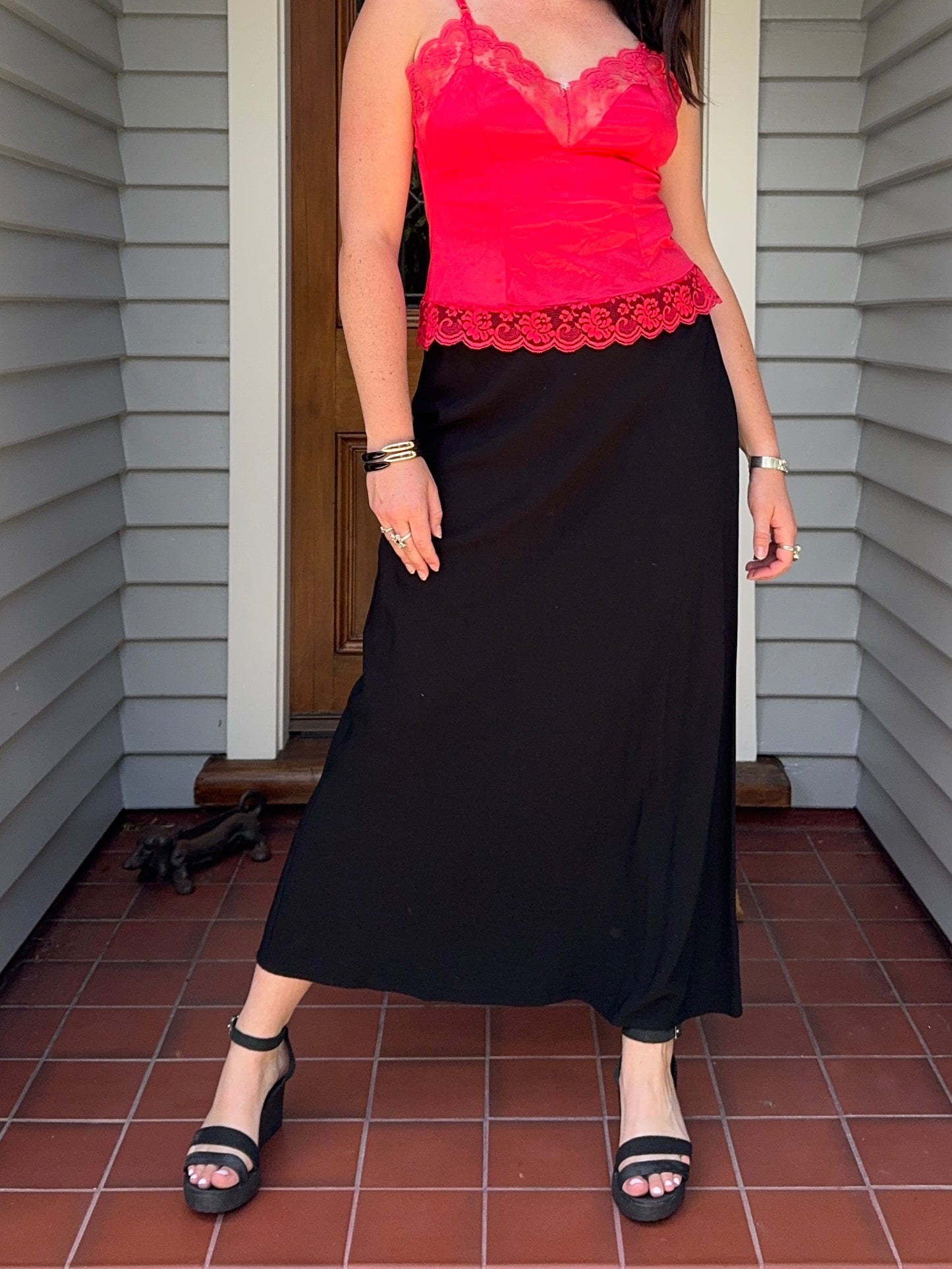 Black Maxi Skirt | Size 12
