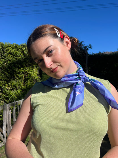 Floral Print Scarf
