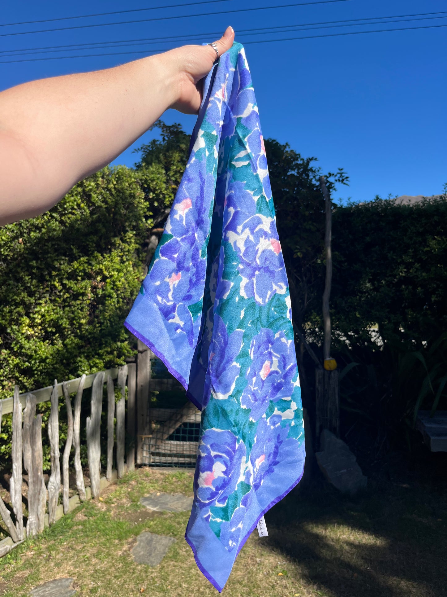 Floral Print Scarf