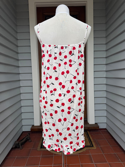Cherry Mini Dress | Size Small