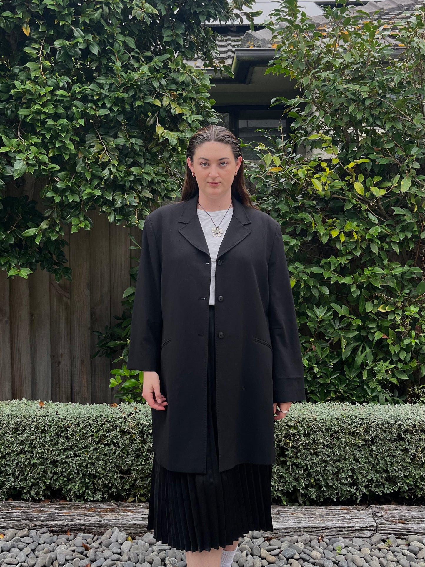 Black Blazer/Coat | Size 24