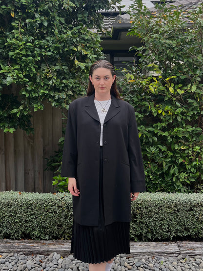 Black Blazer/Coat | Size 24