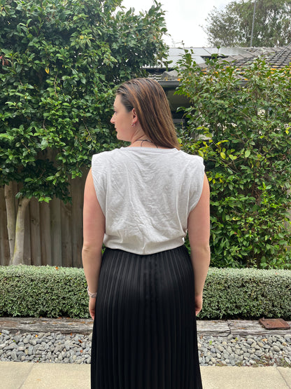 Seed Grey Shoulder Tank | Size M