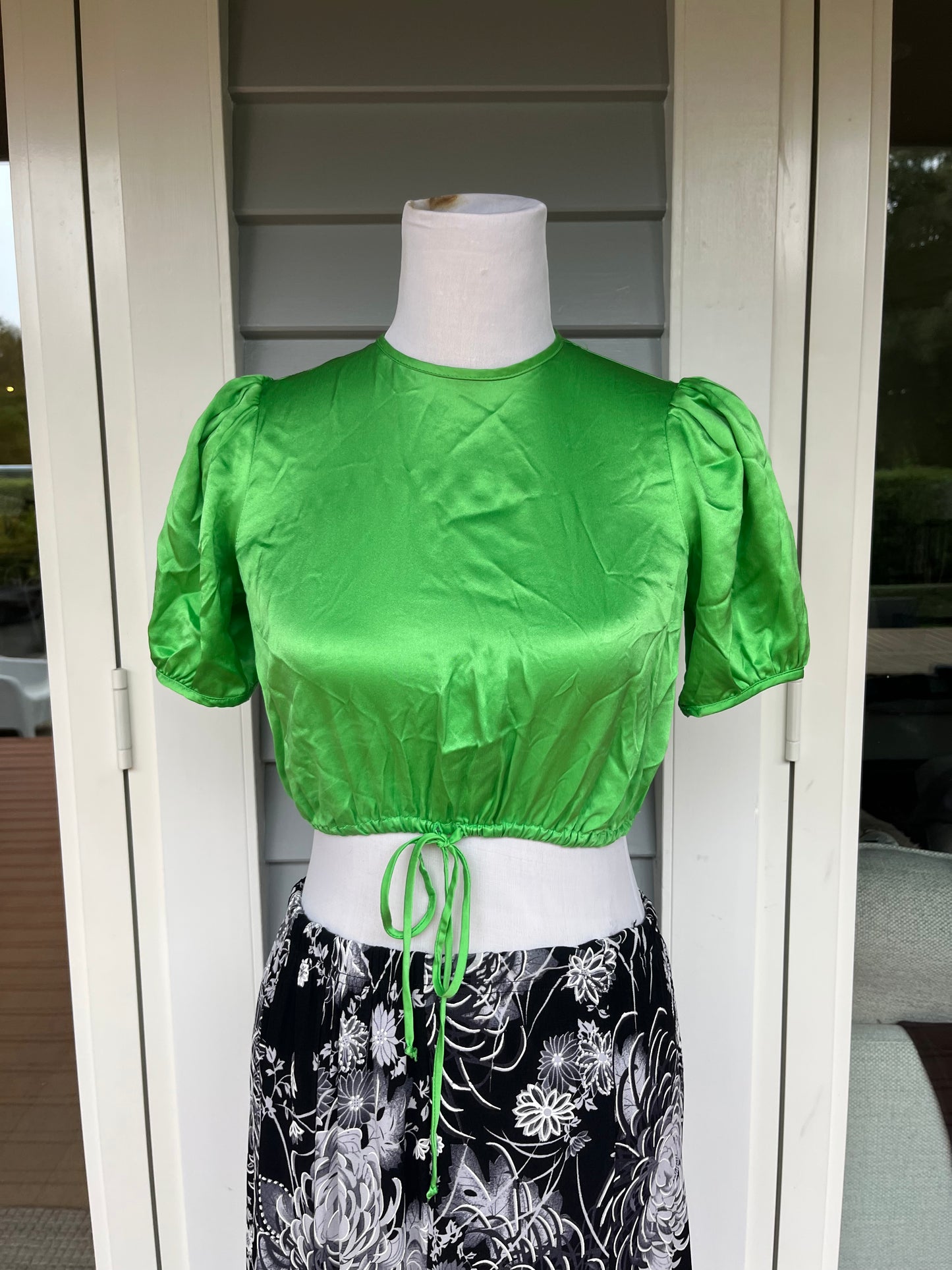Green Bec & Bridge Crop Top | Size 6
