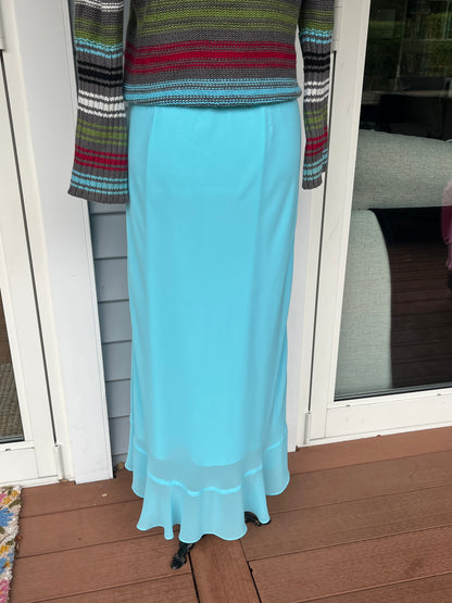 Blue Maxi skirt | Size 10