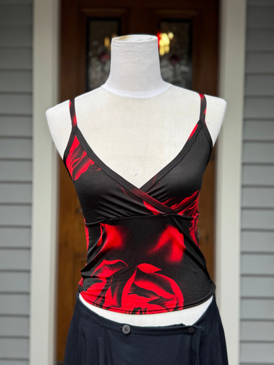 Vintage Glassons Rose Cami | Size 8-10