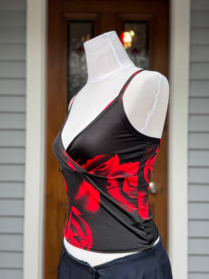 Vintage Glassons Rose Cami | Size 8-10