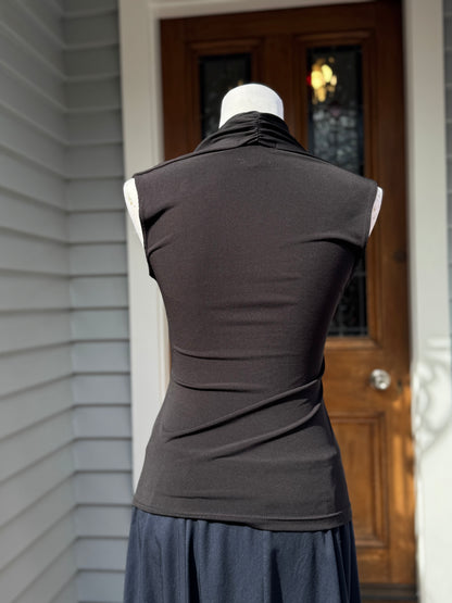 Vintage Pagani Ruched Singlet | Size 8-10