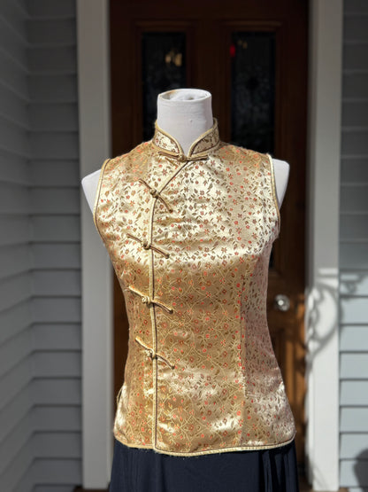 Vintage Button Up Blouse | Size 8