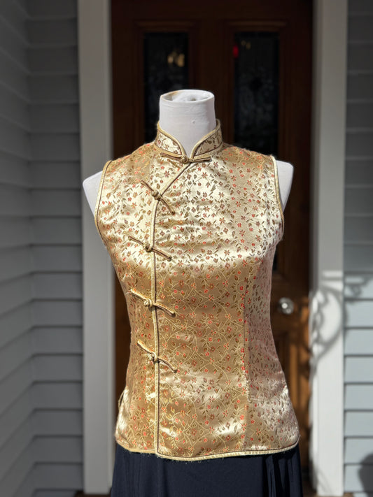 Vintage Button Up Blouse | Size 8