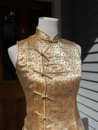 Vintage Button Up Blouse | Size 8