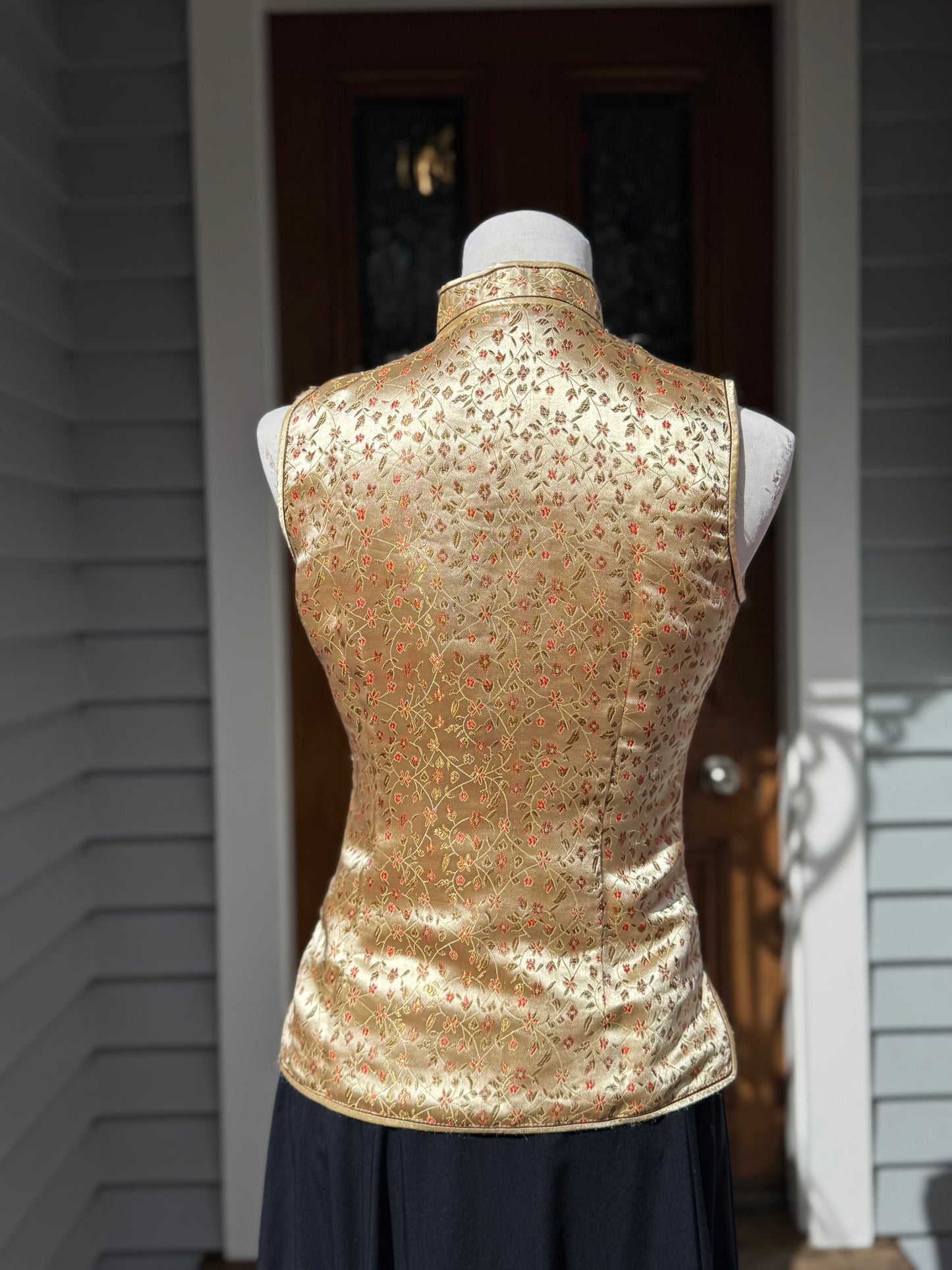 Vintage Button Up Blouse | Size 8