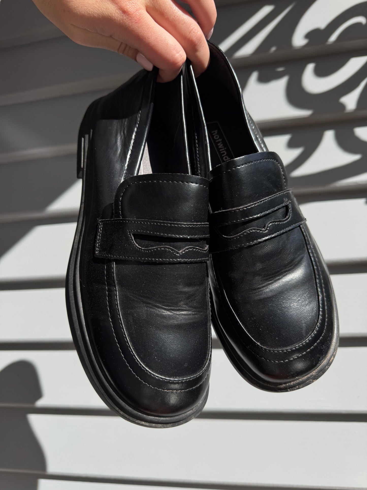 Black Loafers | Size 8