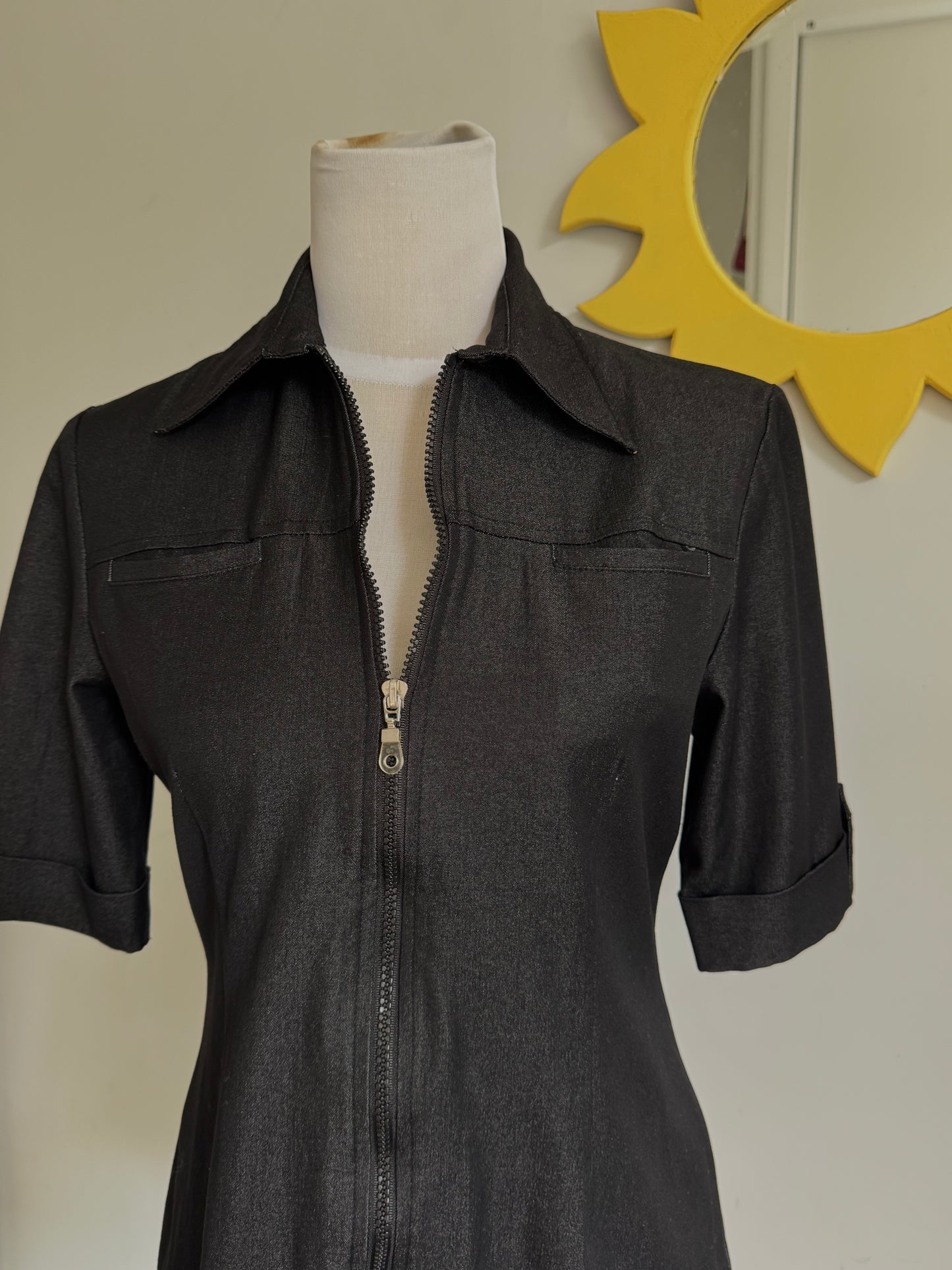 Funky Zip-Up Shirt | Size 10