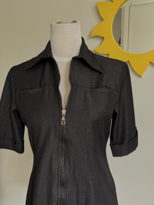 Funky Zip-Up Shirt | Size 10