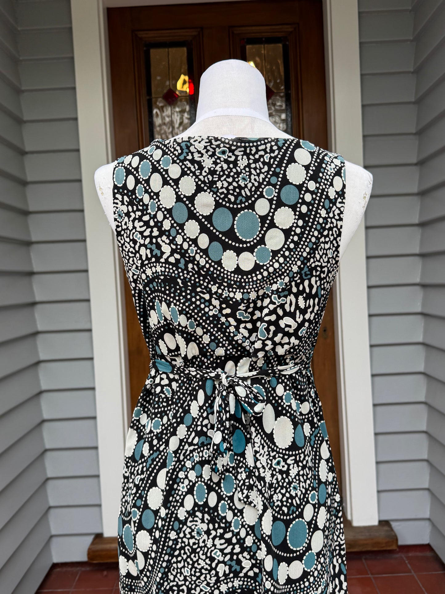 Funky Patterned Midi Dress | Size S
