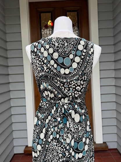 Funky Patterned Midi Dress | Size S