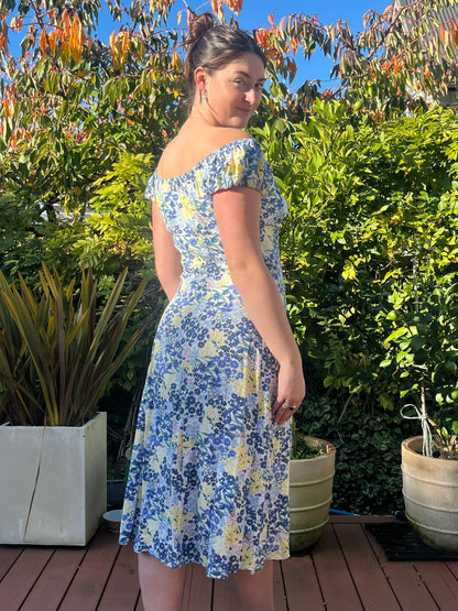 Floral Midi Dress | Size 10-12