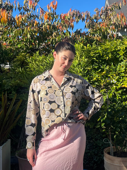 Funky Button Up Shirt | Size 14