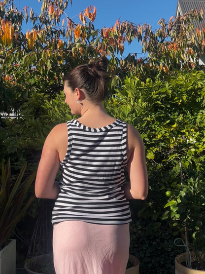 Striped Singlet | Size 14-16