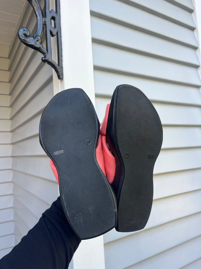 Coral Pink Slides | Size 39