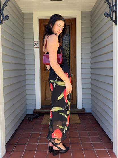 Black Strapless Top | Size 10