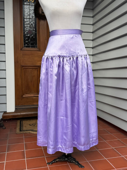 Beautiful Purple Midi Skirt | Size 4-6