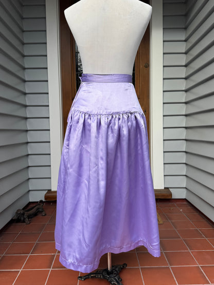 Beautiful Purple Midi Skirt | Size 4-6