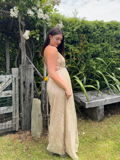 Gorgeous Gold Gown | Size 8-12